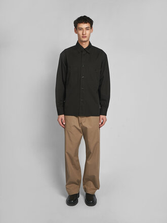 Lemaire Chemise Two Pockets Noir