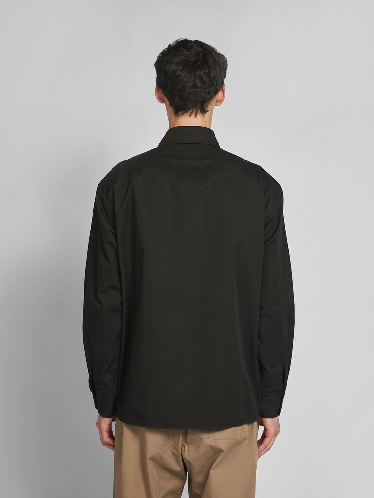 Lemaire Chemise Two Pockets Noir