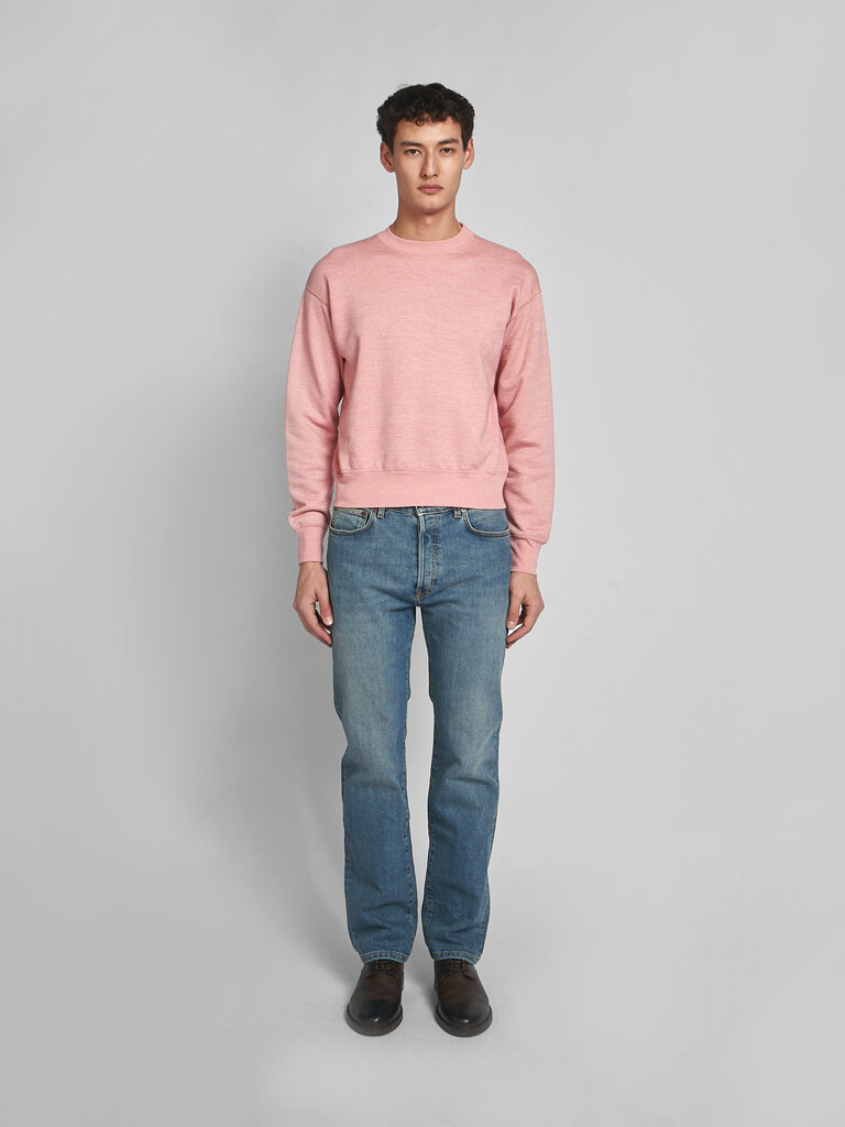 Auralee Chandail High-Twist Compact Top Pink