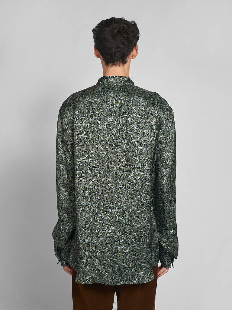 Dries Van Noten Mint Caper Shirt
