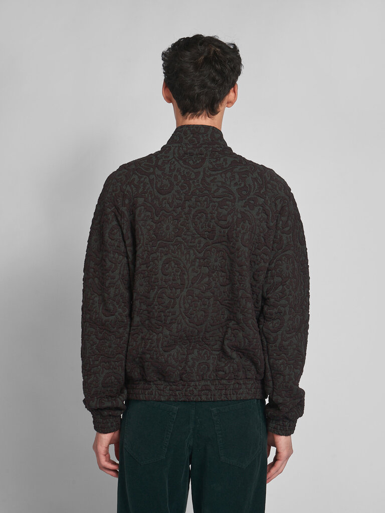 Dries Van Noten Burgundy Hundy Jacket