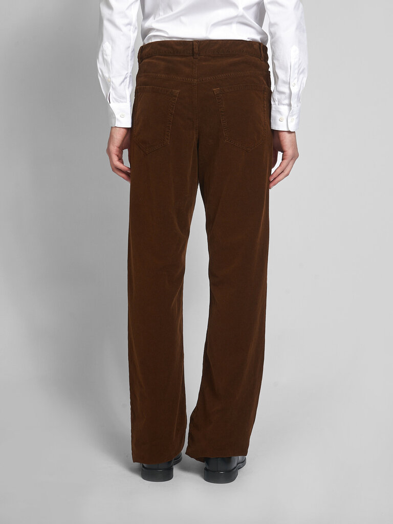 Dries Van Noten Pantalon Peyter GD Brun