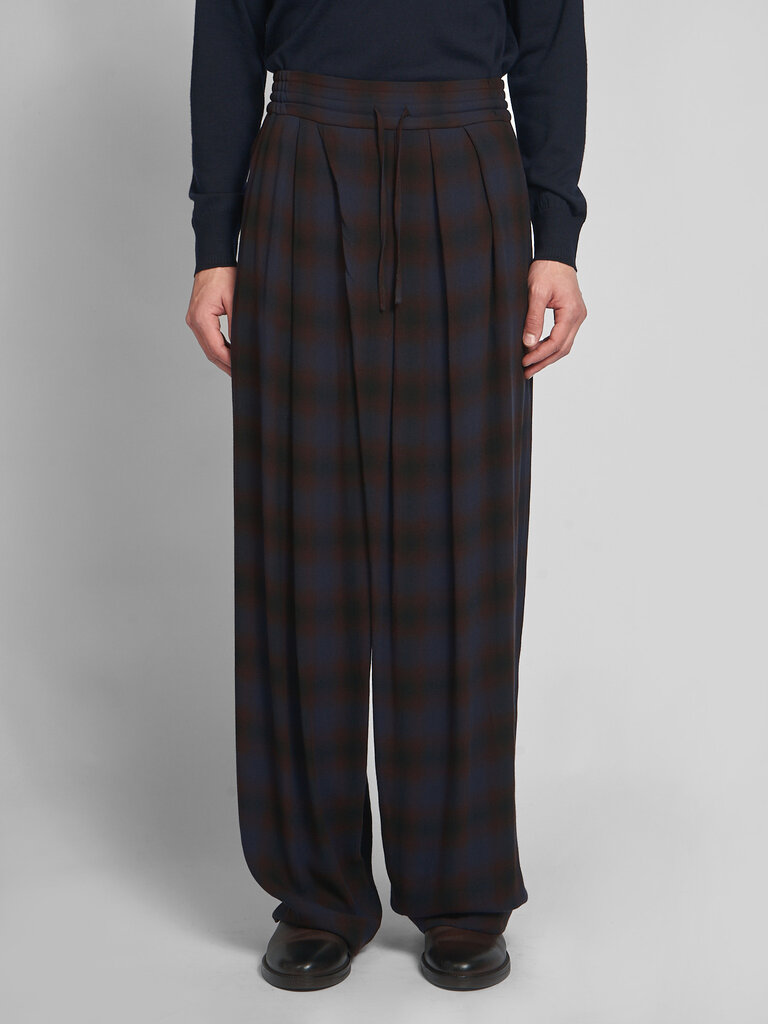 Dries Van Noten Pantalon Paroni Brun