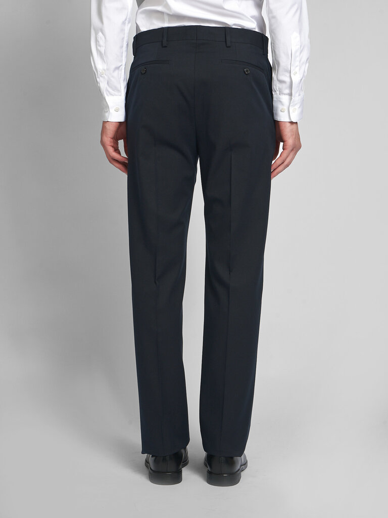 Dries Van Noten Pantalon Pinnet Long Marine