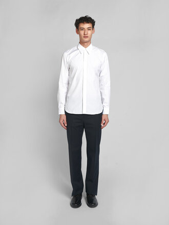 Dries Van Noten Chemise Carvies Blanc Dries Van Noten Chemise Carvies Blanc
