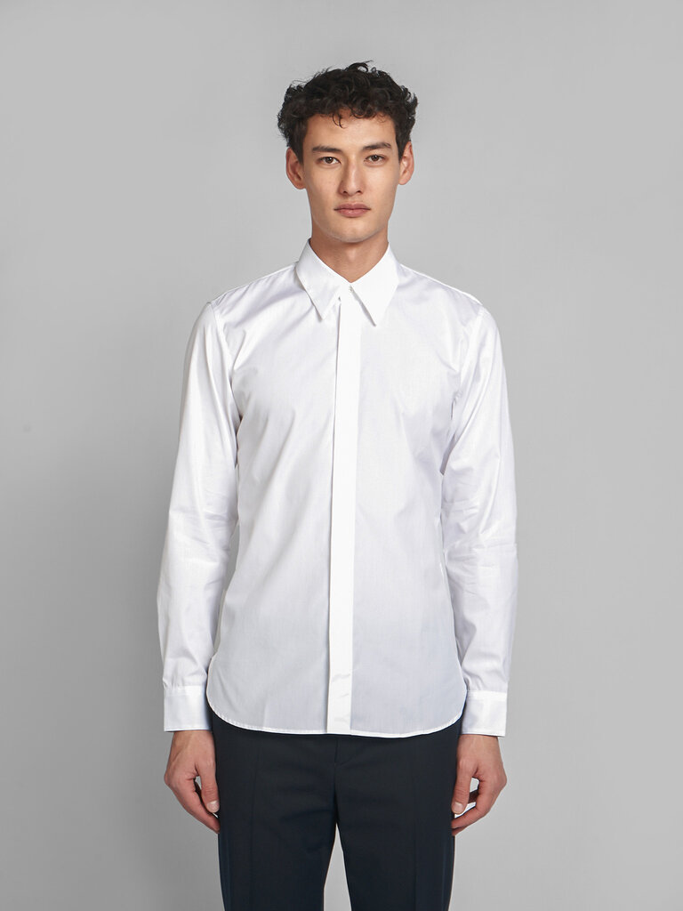 Dries Van Noten White Carvies Shirt