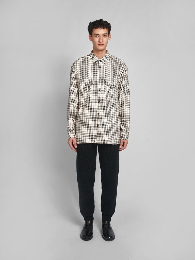Dries Van Noten Chemise Cromo Écru