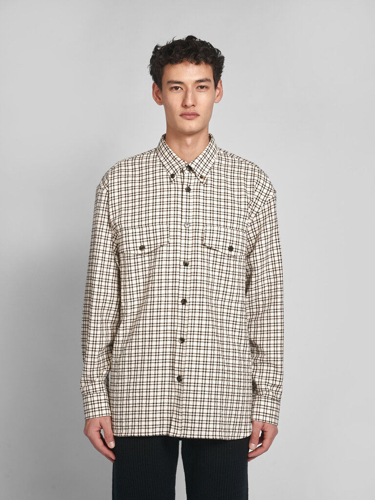 Dries Van Noten Chemise Cromo Écru