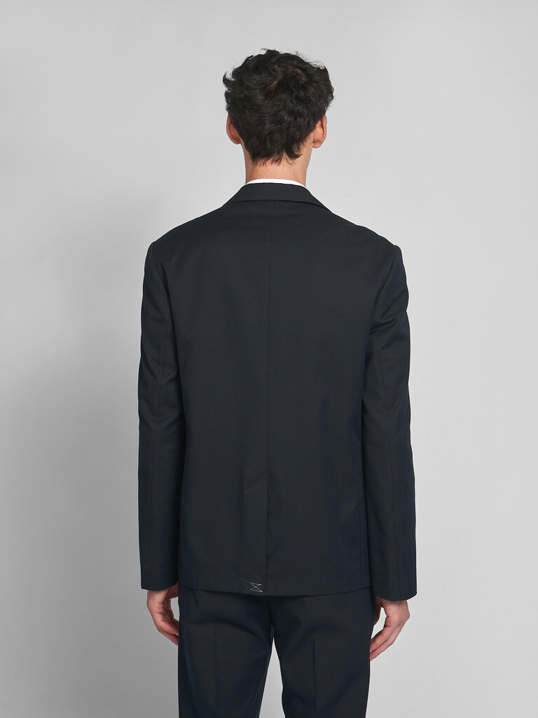 Dries Van Noten Navy Billys Blazer