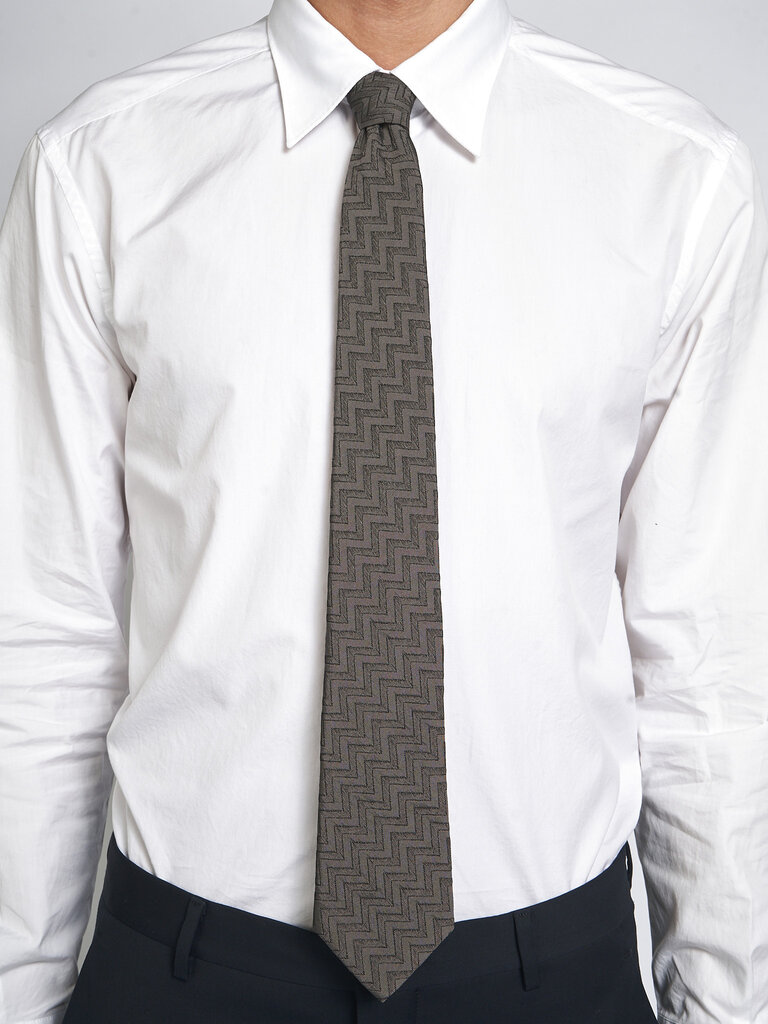 Giorgio Armani Cravate Gris