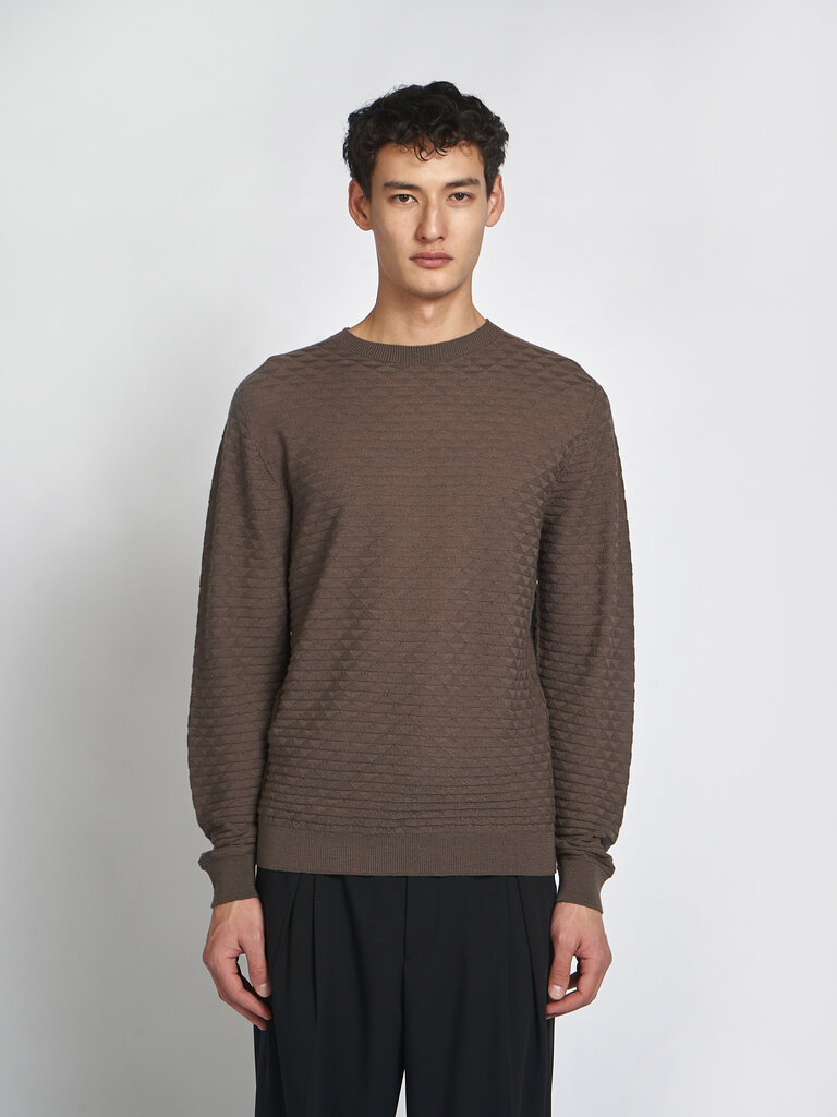 Giorgio Armani Chandail Taupe