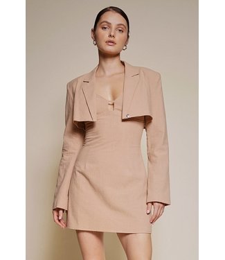 Seek The Label Cropped Jacket Mini Dress