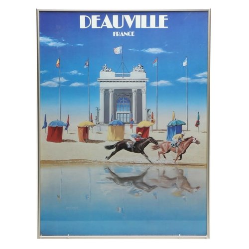 DEAUVILLE HORSE RACE POSTER