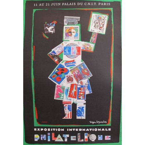 PHILATELIQUE INTERNATIONAL EXPO 1982 POSTER