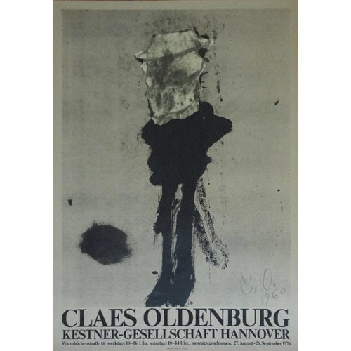 Oldenburg, Claes KESTNER HANNOVER CLAES OLDENBURG  POSTER