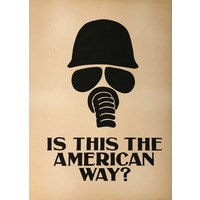 IS THIS THE AMERICAN WAY?  RISD POSTER