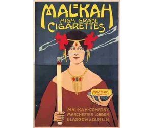 mal cigarette MAL-KAH CIGARETTES POSTER