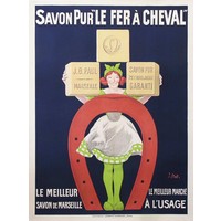 SAVON PUR LE FER A CHEVAL POSTER