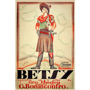 Bastia, Pascal BETSY OPERETTA  POSTER