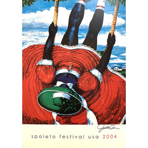 Green, Jonathan SPOLETO 2004 SIGNED JONATHAN GREEN POSTER