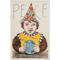 PEACE SEYMOUR CHWAST POSTER