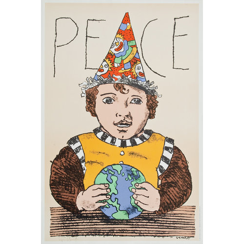 Chwast, Seymour PEACE SEYMOUR CHWAST POSTER Chwast, Seymour PEACE SEYMOUR CHWAST POSTER