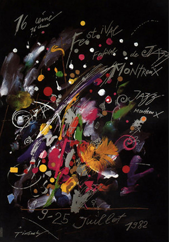 Detroit Montreux Jazz Festival 1982 - Type & Ink Posters