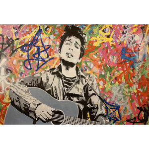 MR. BRAINWASH BOB DYLAN POSTER