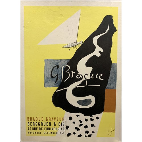 Braque, Georges BRAQUE GRAVEUR BERGGRUEN ET CIE POSTER