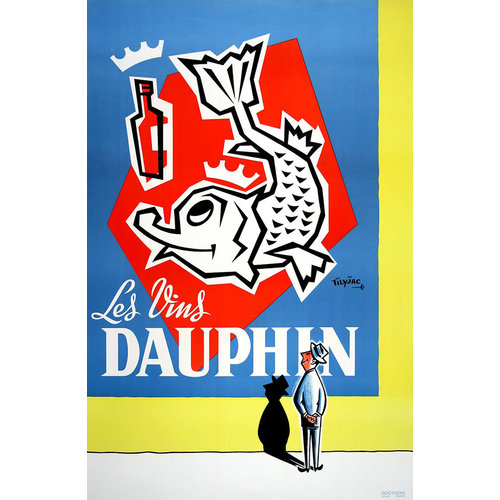 Tilyjac LES VINS DAUPHIN POSTER