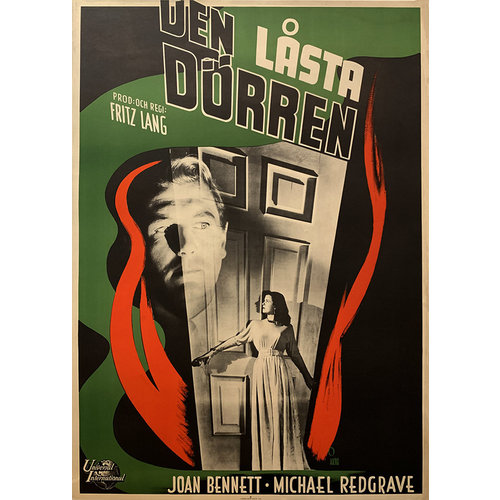 Aberg, Gosta DEN LASTA DORREN SWEDISH MOVIE POSTER