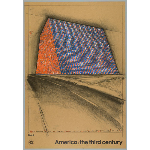 Christo AMERICA THIRD CENTURY CHRISTO POSTER Christo AMERICA THIRD CENTURY CHRISTO POSTER