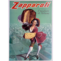 ZAPPAROLI ITALIAN FOOD POSTER