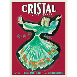 Bellenger, Pierre and Jacques CRISTAL EAU DE TABLE POSTER