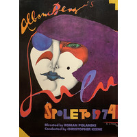 SPOLETO 1974 LINDNER POSTER