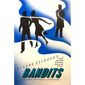 BANDITS CLAUDE LELOUCH MOVIE POSTER