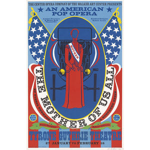 Indiana, Robert MOTHER OF US ALL ROBERT INDIANA  POSTER