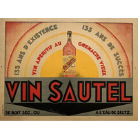 VIN SAUTEL POSTER