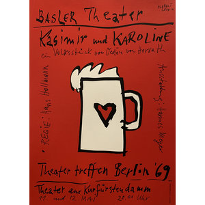 Leupin, Herbert BASLER THEATER HERBERT LEUPIN POSTER