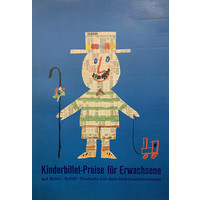 HERBERT LEUPIN KINDERBILLET PREISE POSTER