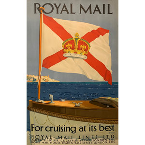 Padden, Percy ROYAL MAIL FLAG 1930's POSTER