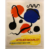 CALDER ATELIER MOURLOT 1967 POSTER