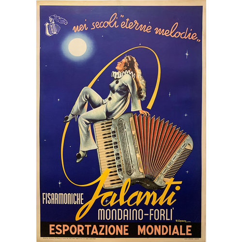 Aquenza, W GALANTI ACCORDIONS POSTER