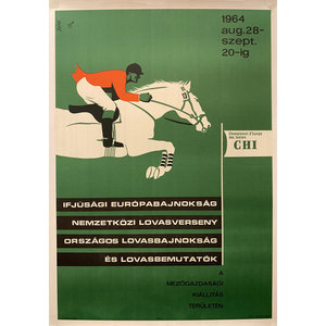 HUNGARIAN EQUESTRIAN POSTER