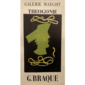 Braque, Georges BRAQUE GALERIE MAEGHT THEOGONE POSTER