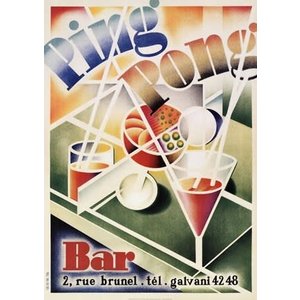 PING PONG BAR POSTER