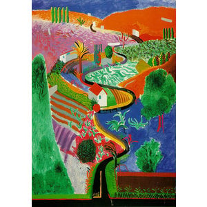 Hockney, David DAVID HOCKNEY NICHOLS CANYON ROAD  POSTER