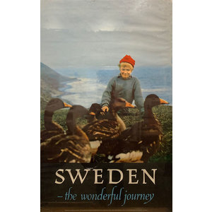 SWEDEN - THE WONDERFUL JOURNEY POSTER