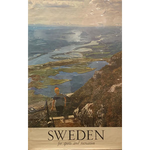 SWEDEN FOR SPORTS AND RECREATION POSTER
