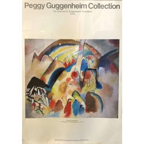 Kandinsky, Wassily KANDINSKY AT PEGGY GUGGENHEIM COLLECTION POSTER